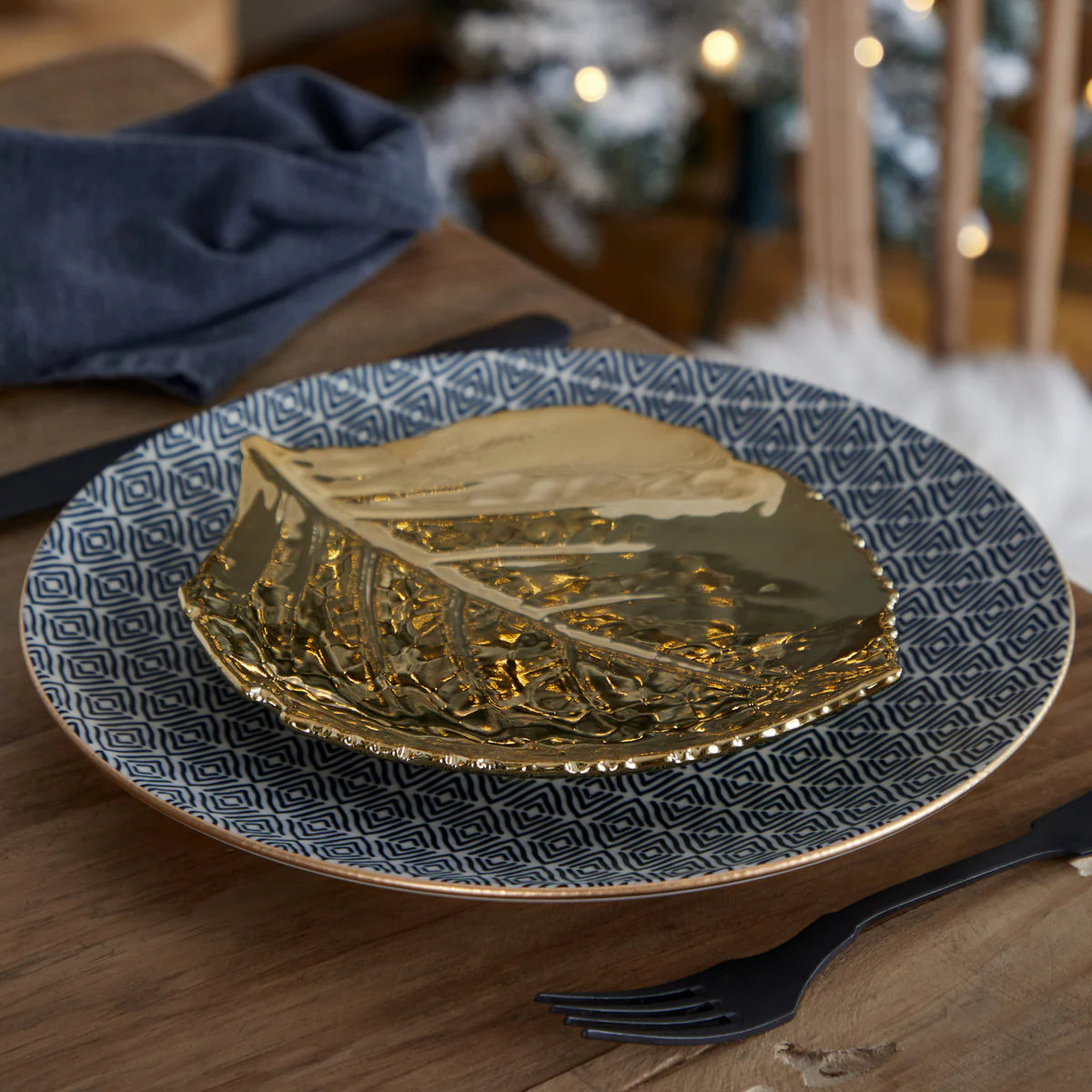 Costa Nova Riviera Flat Appetizer Plate, 22 cm.