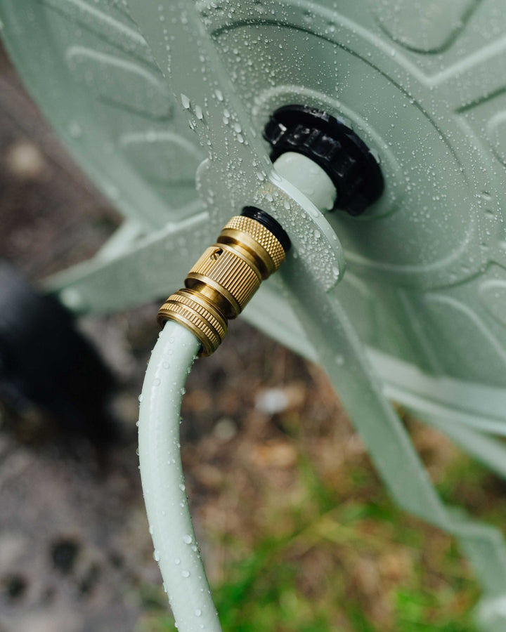 Brass hose connection set, Livlig.