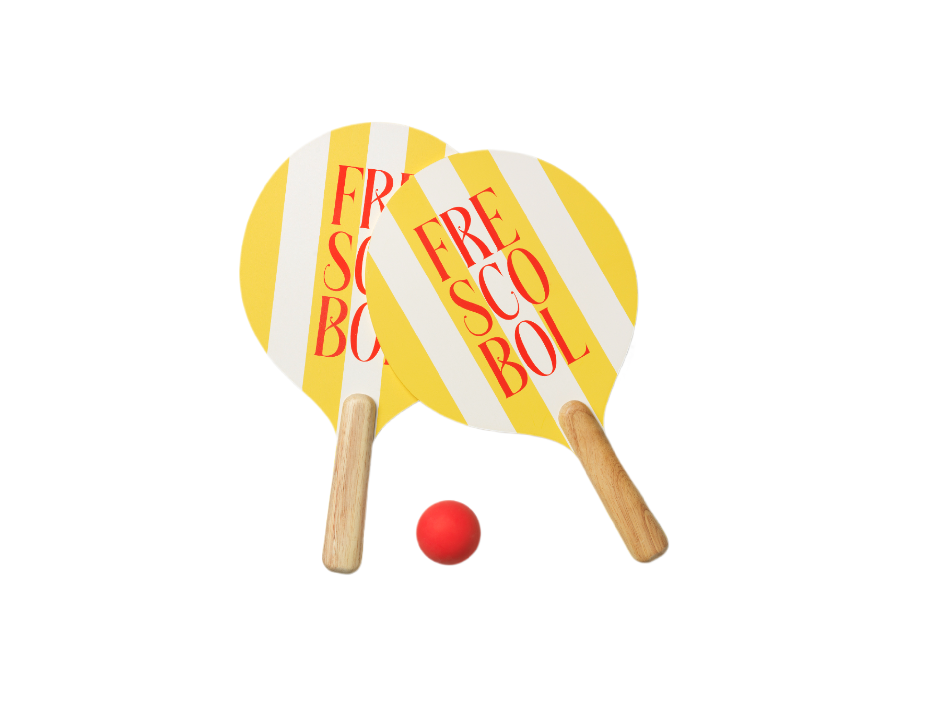 Juego de raquetas "Frescobol", Printworks