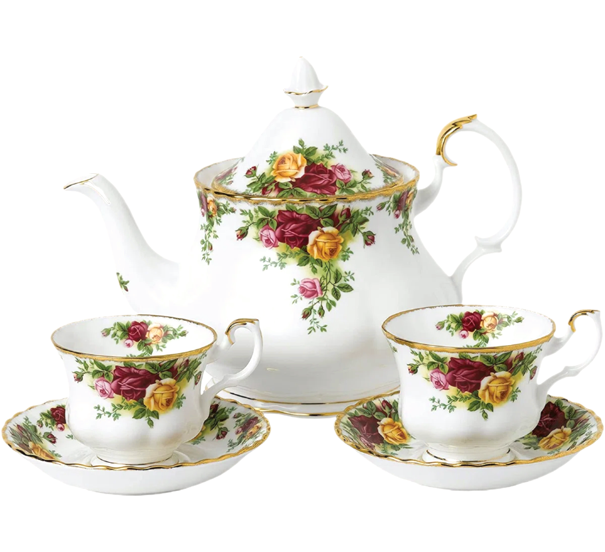 Servidor de té, ROYAL ALBERT. OLD COUNTRY ROSES