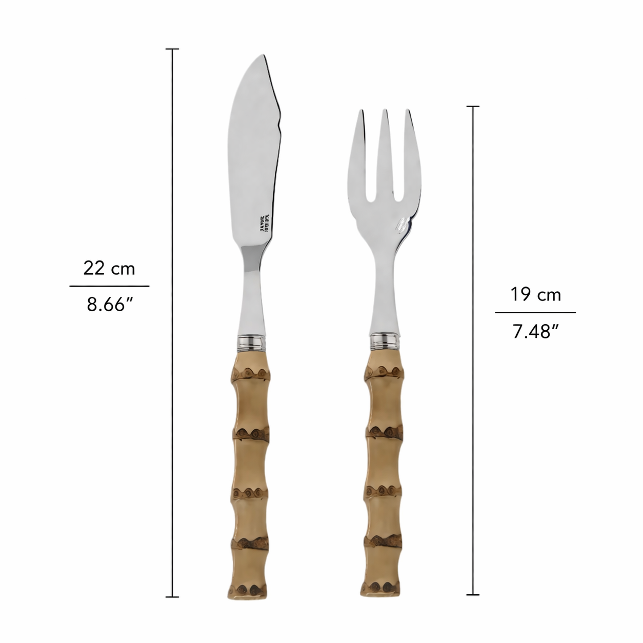 Bamboo fish cutlery