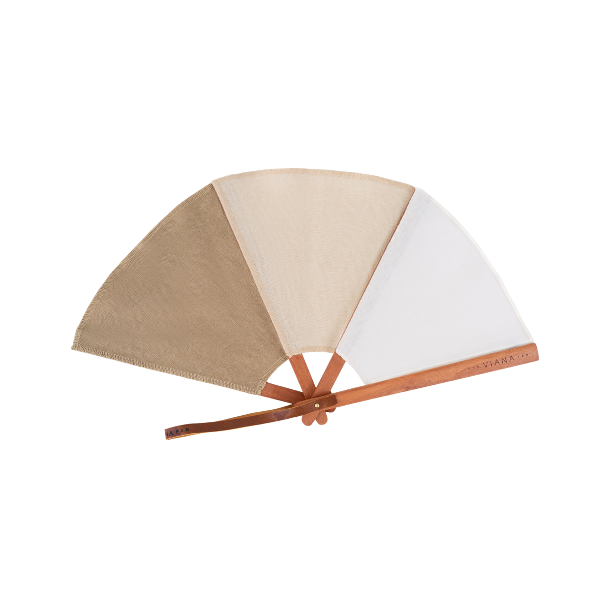 Abanico de Lino Doñana, The Viana Fan - Nahia Home