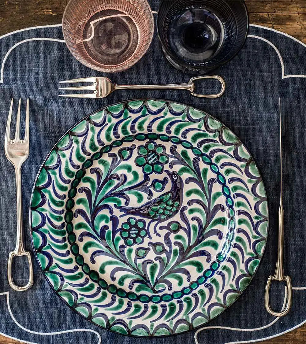 Plato Llano Oiseaux, Casa López( Paris)