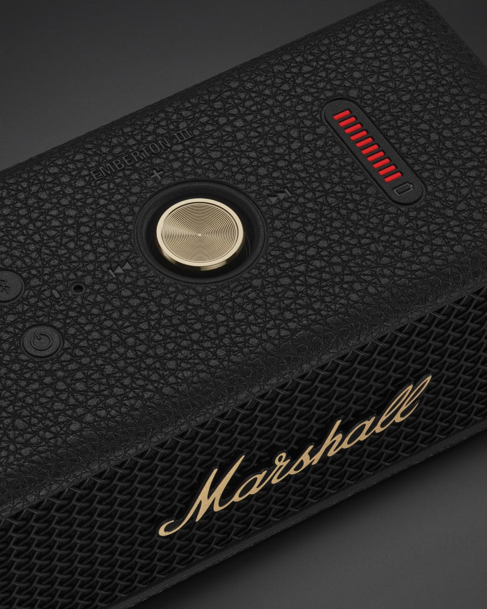 Altavoz portátil Emberton III Black & Brass Marshall