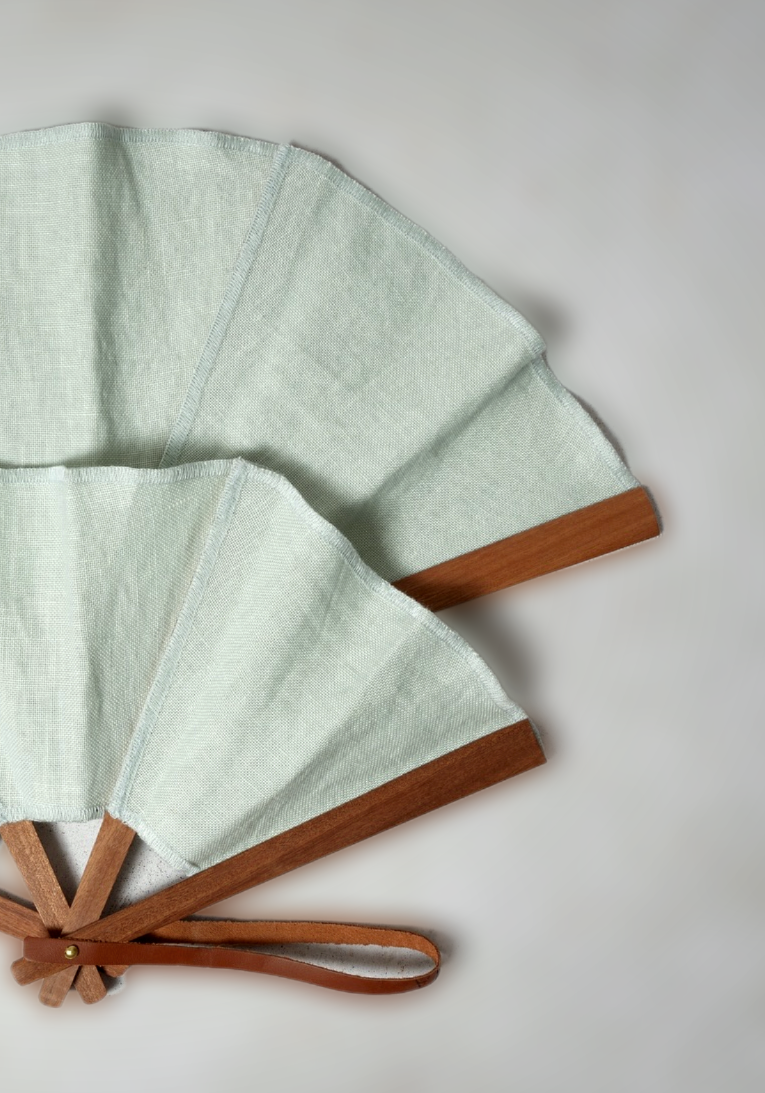 Abanico de Lino Mykonos, The Viana Fan