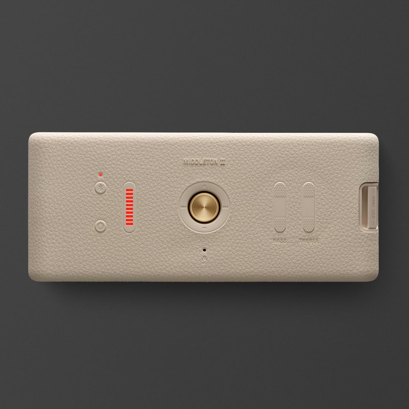 Altavoz portátil Middleton II – Cream Marshall