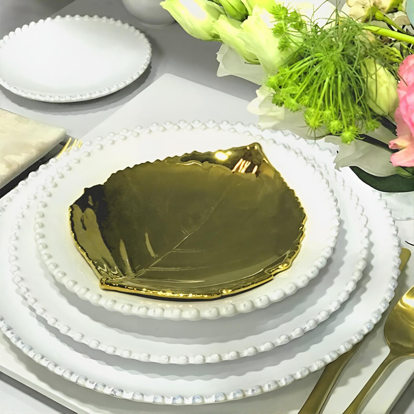 Costa Nova Riviera Flat Appetizer Plate, 22 cm.