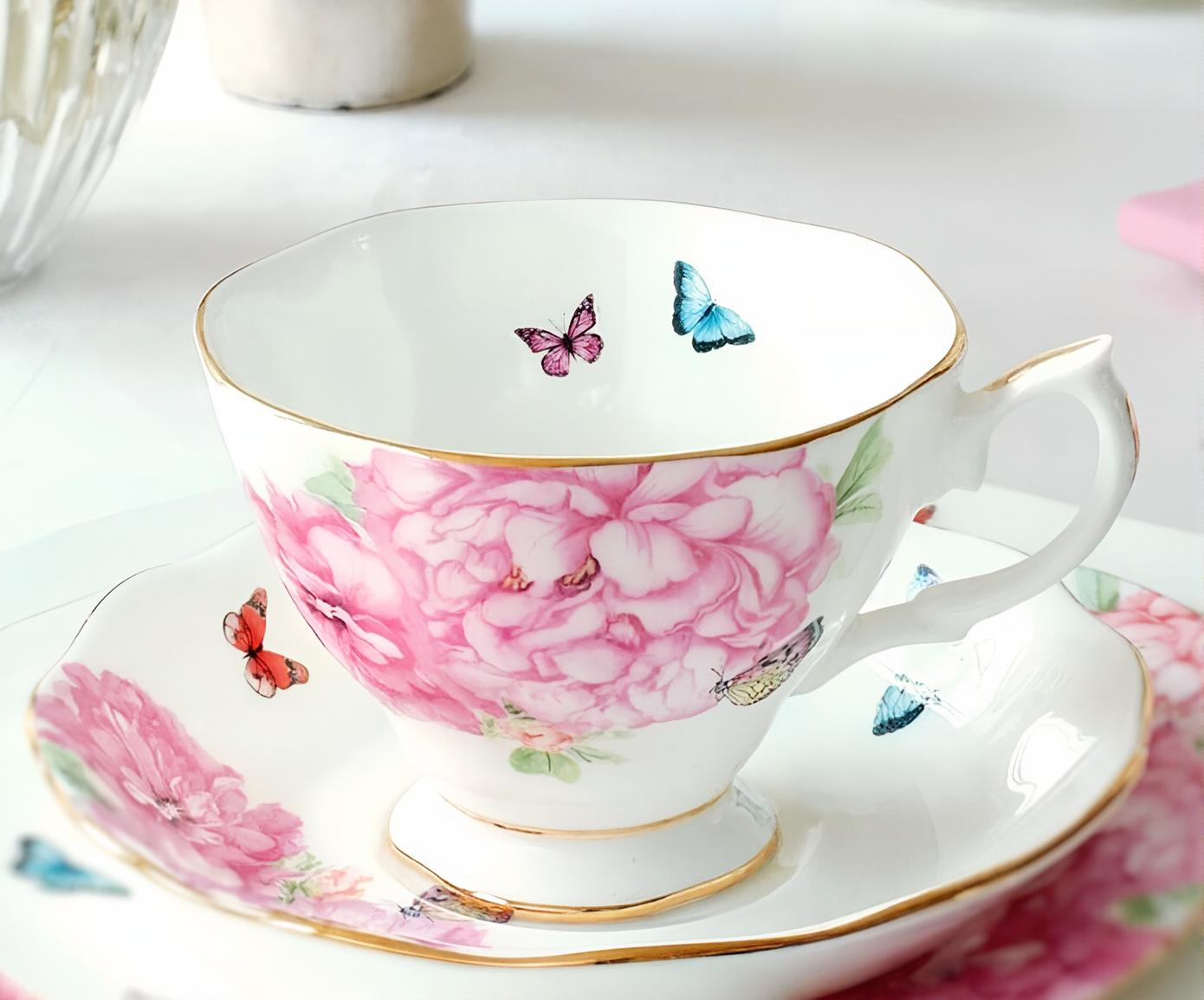Taza de té c/plato, ROYAL ALBERT x Miranda Kerr, Friendship
