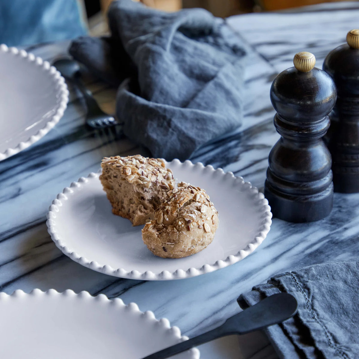 Pearl Bread Plate, Costa Nova - View 2 - Nahia Home