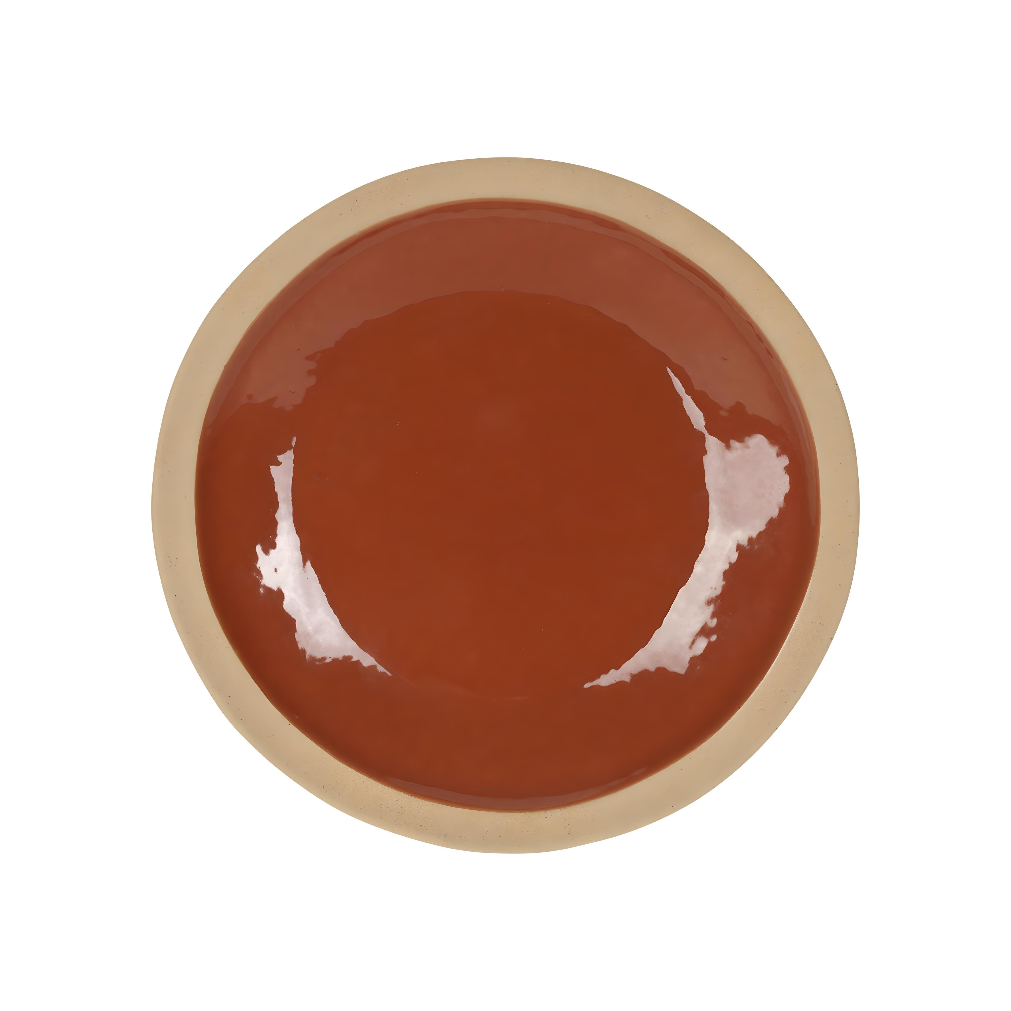 Plato de postre, côté table, Jade. 21,5 cm.