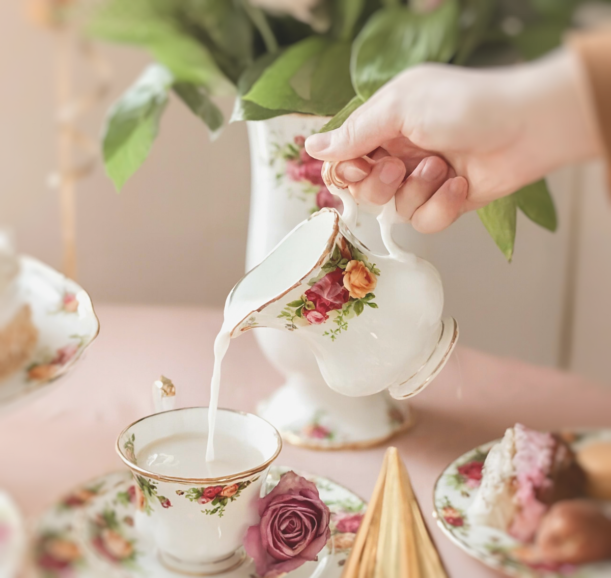 Servidor de leche, ROYAL ALBERT, OLD COUNTRY ROSES - Vista 2 - Nahia Home