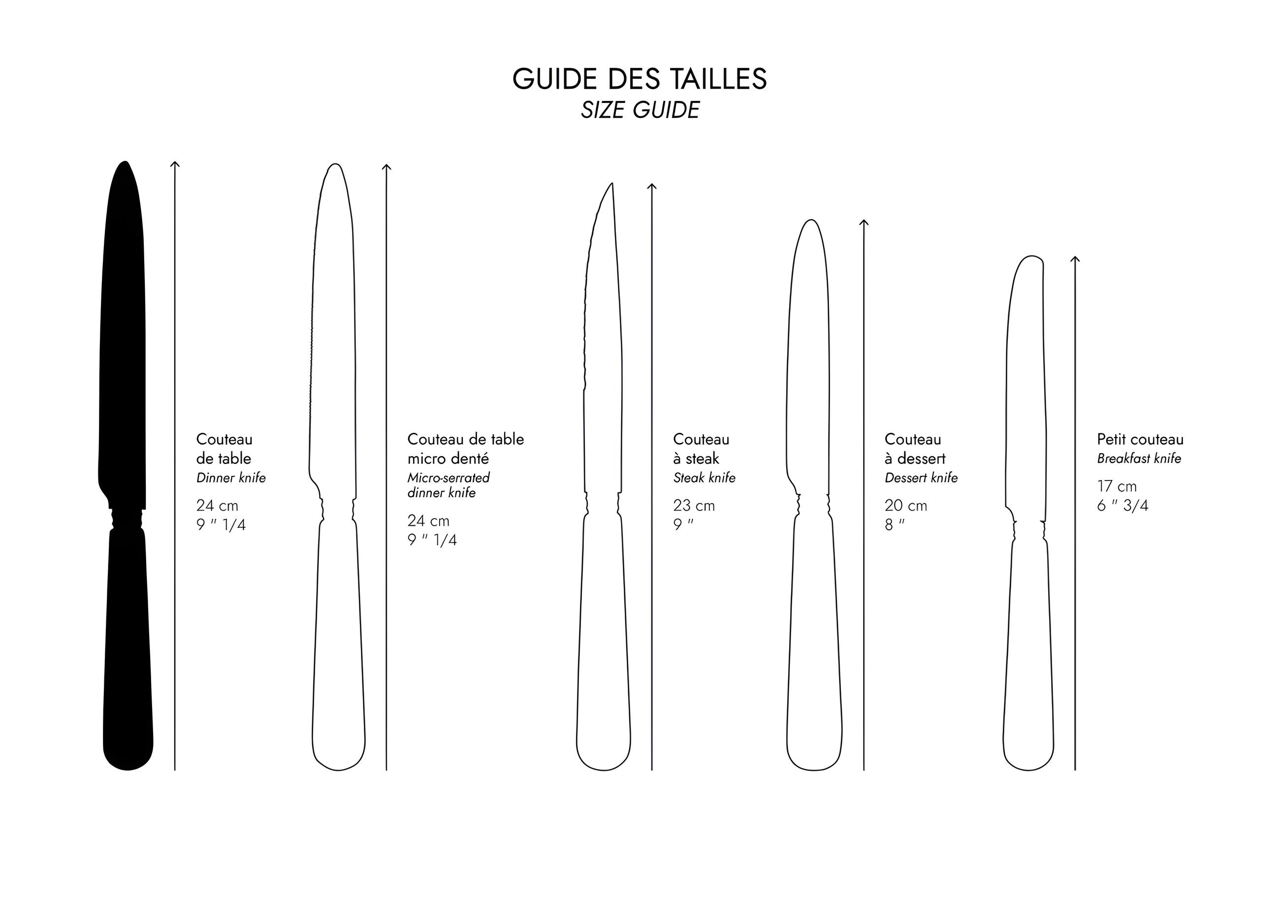 Cuchillo de mesa BAMBÚ