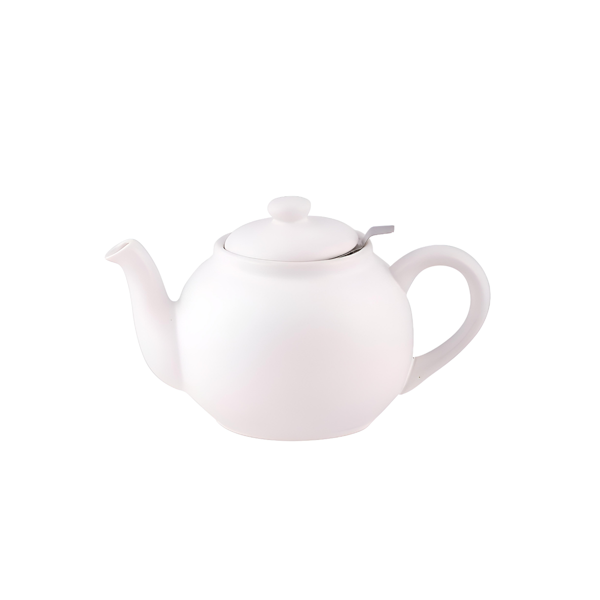 Handcrafted Teapot, Cream 0.9L - Nahia Home