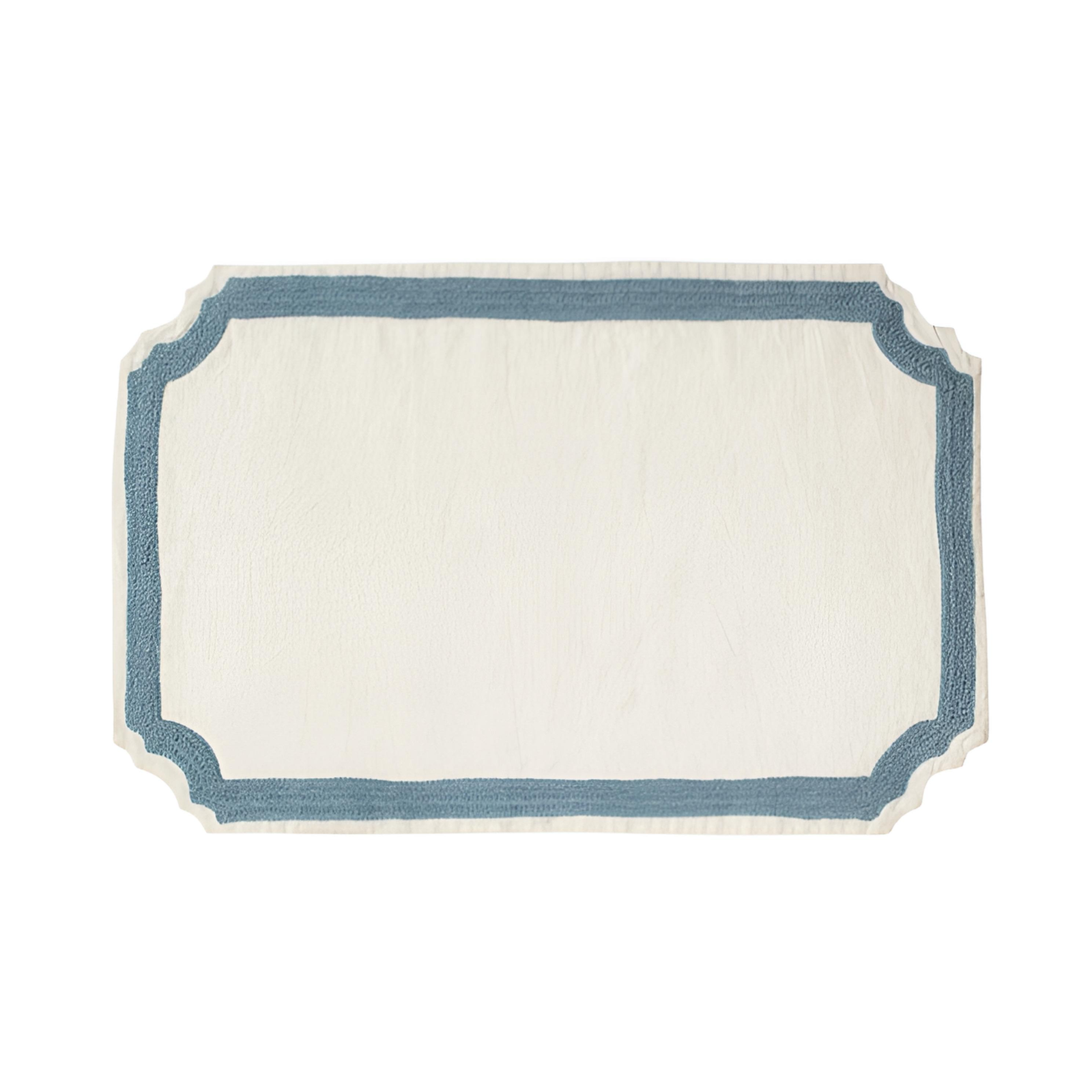 Casa López Majorque Glacier Blue Linen Placemat