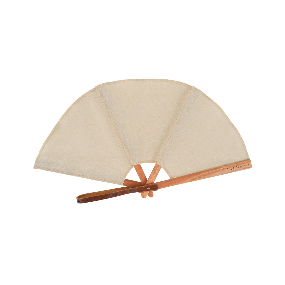 The Viana Fan, Marrakech Linen - Nahia Home