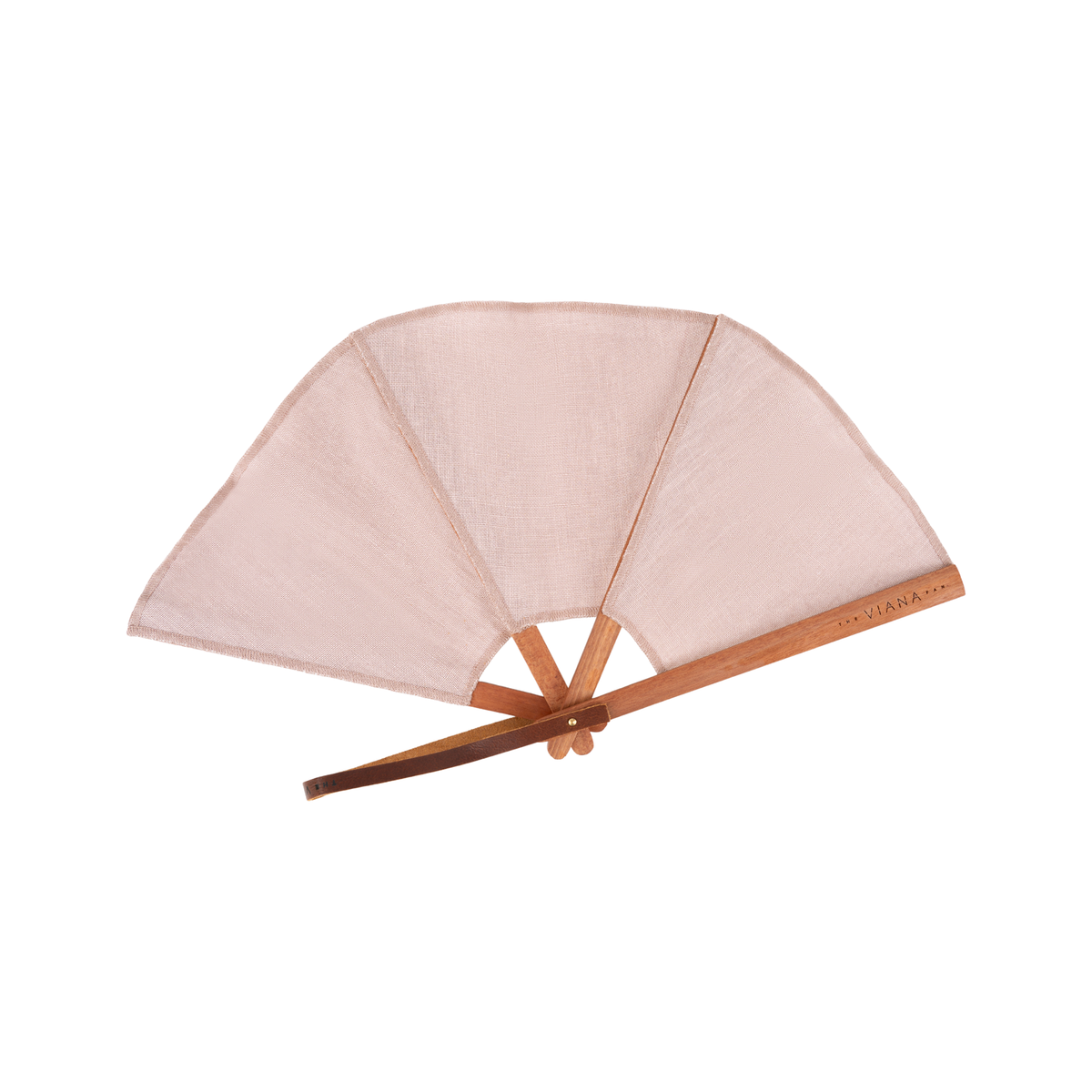 Abanico de Lino Santorini, The Viana Fan - Nahia Home