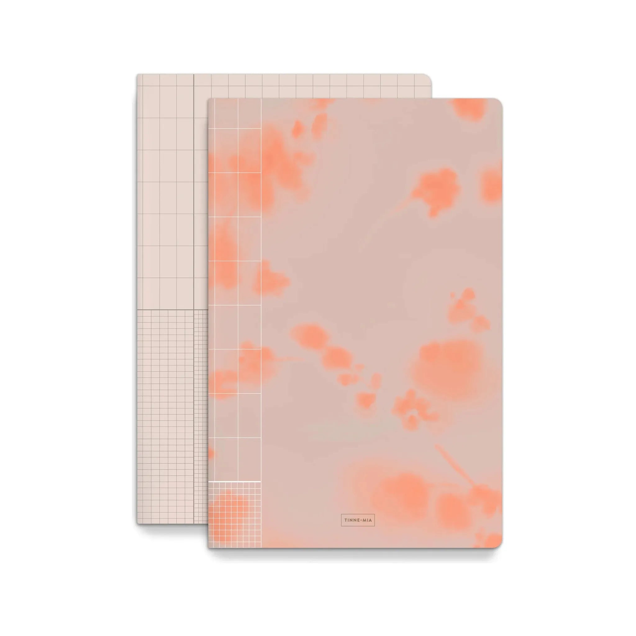 Set de Cuadernos Rose Grid y Ginger Blossom.