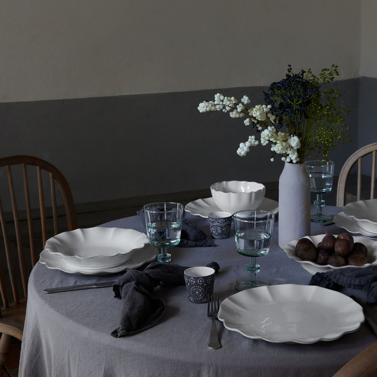 Costa Nova Deep Plate, Rosa 24 cm - View 3 - Nahia Home