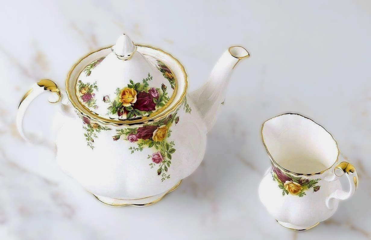 Servidor de leche, ROYAL ALBERT. OLD COUNTRY ROSES